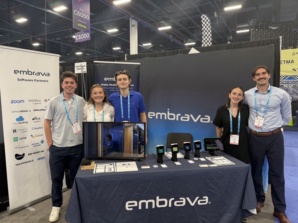 Embrava team at event